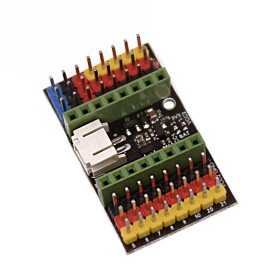 Terminál shield pro ESP32-C3 Super Mini s nabíjecím obvodem pro 3,7V baterii