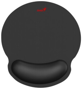GENIUS G-WMP 100 černá / podložka pod myš s opěrkou zápěstí / pěnová / rozměry 250 x 230 x 25 mm (MOUG1814)
