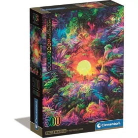 Clementoni PUZZLE ColorBoom: Východ slunce v džungli