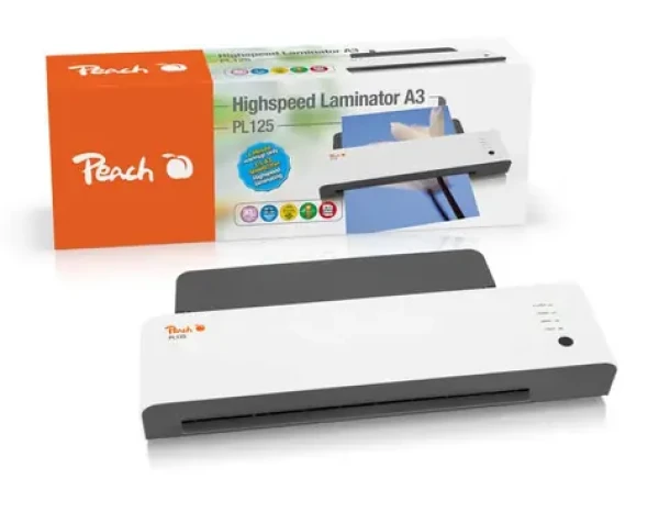 PEACH Highspeed PL125 / laminovačka / A3 / 2x 125 mic / funkce rychlého zahřátí (510865)