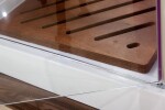Aquatek - Glass B1 65 sprchové dveře do niky jednokřídlé 61-65cm, barva rámu bílá, výplň sklo - čiré GLASSB165-166
