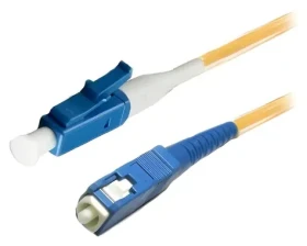 XtendLan FO patch LC-SC 1m / Optický patch kabel / simplex / SM 9/125 OS2 / G.652d / LS0H (FOP-LCSC-S-1-9)
