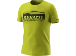 Dynafit Transalper Graphic pánské triko krátký rukáv Golden Lime vel. L
