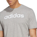 Adidas Essentials Single Jersey Lineární vyšívané logo Tee IC9277 Muži