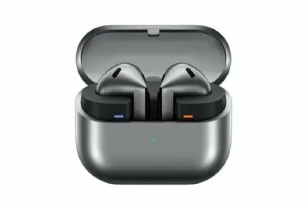 Rozbaleno - SAMSUNG Galaxy Buds 3 Silver / Bezdrátová sluchátka s mikrofonem / ANC / Bluetooth / až 30 hodin / rozbaleno (SM-R530NZAAEUE.rozbaleno)