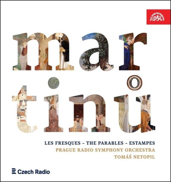 Martinů: Fresky, Paraboly, Rytiny - CD - Tomáš Netopil