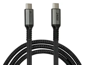 Good Connections USB-C - USB-C 0,5 m černá / Kabel / USB 2.0 / USB PD 240 W (2240-CCT005A)