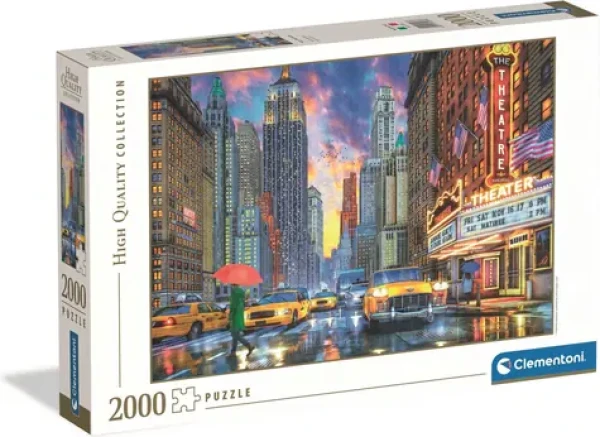 CLEMENTONI Puzzle Děštivý Manhattan