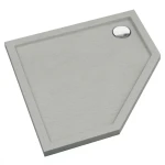 Vanička pětiúhelníkový Caspar New Cement Stone 80x80x5 - 3.2397/CT/ST