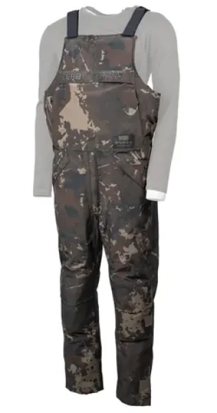 Nash Kalhoty Zero Tolerance Helluva Waterproof Bib and Brace Camo M (C6531)