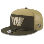 New Era Pánská kšiltovka Washington Commanders NFL 2025 Salute to Service 9FIFTY Split Panel Trucker Snap