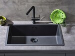 Granitový dřez Reginox Verona 70, R40300, Nero Black R40300
