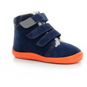 Beda barefoot Beda barefoot Blue Mandarine zimní boty membránou