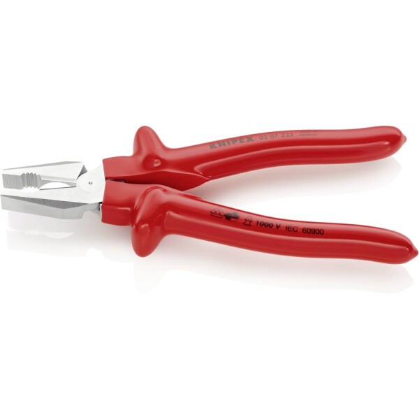 Knipex 02 07 225 dílna silové kombinované kleště 225 mm DIN ISO 5746