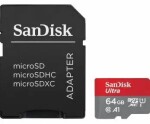 SanDisk microSDXC UHS-I U1 64 GB SDSQUAB-064G-GN6MA