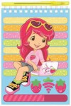 Psací sada Blok A5 kuličkové pero Strawberry