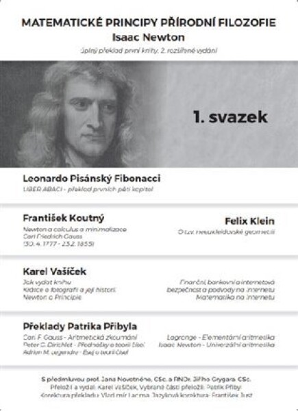 Matematické principy přírodní filozofie - Isaac Newton