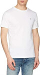 Pánské Tričko s krátkým rukávem UM0UM00557-100 bílé - Tommy Hilfiger M