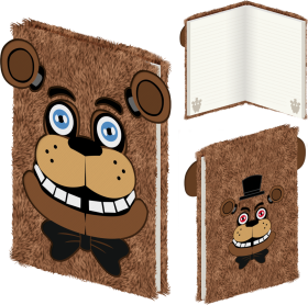 Five Nights At Freddy´s, plyšový blok A5 (Freddy) DPL10 - Pyramid