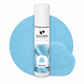 Sametový sprej Food Colours Baby Blue (100 ml)