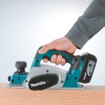 Makita DKP180Z / Aku Hoblík / 18V / šířka: 82 mm / bez baterie (DKP180Z)