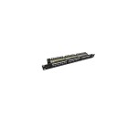 Solarix Patch panel 24 x RJ45 CAT6 UTP s vyvazovací lištou 1U SX24L-6-UTP-BK-N EDF_1874080