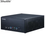 Shuttle XPC slim XH610G2 černá / Bez CPU (LGA1700/Intel Core 12th Gen) / 2xDDR5 / 1xSATA / 3x M.2 / 2xLAN / Bez OS (XH610G2)