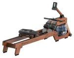 MERACH MR-R14R1 hnědá / Veslařský trenažér / Vodní odpor / 6 úrovní / nádrž 22 l / nosnost 150 kg (MR-R14R1-EU)
