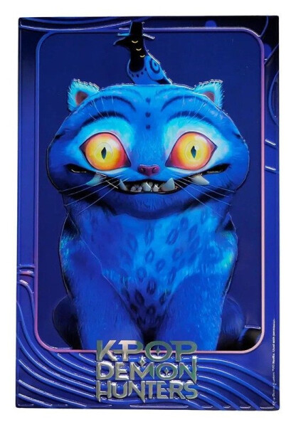 KPop Demon Hunters Plechová cedule - Derpy & Sussie