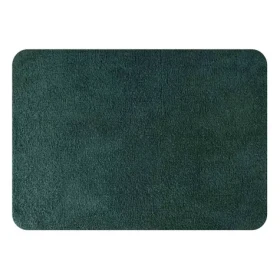 Spirella CAMPUS koupelnová předložka 50 x 70 cm tmavě zelená / bavlna / protiskluzová (3478680077822)