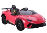 Mamido Dětské elektrické autíčko Lamborghini Huracan 4x4 červené
