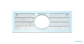 Binder kryt z PP pro polyšachtu, barva biela (RAL9016)