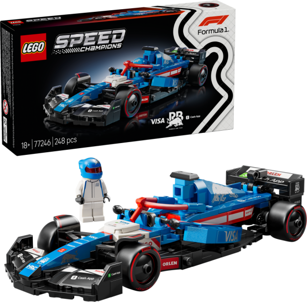 LEGO® Speed Champions 77246 Závodní auto Visa Cash App RB VCARB 01 F1® - LEGO® Speed Champions