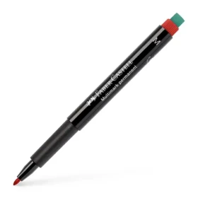 FABER-CASTELL Multimark Popisovač - permanentní - M červená (152521)