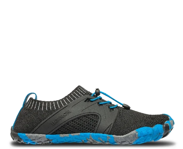 Bennon BOSKY Black/blue Barefoot Volnočasová obuv 46
