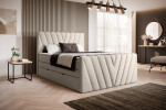 Boxspring Candice Rozměr: 140 x 200 cm, látka: Velvetmat 24