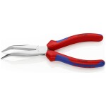 Knipex 38 91 200 pro elektroniku a jemnou mechaniku ploché jehlové kleště 45° zahnuté vanadová elektrikářská ocel 200 mm