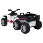 Mamido Dětská elektrická čtyřkolka Quad Sport TX ATV bílá