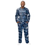 Forever Collectibles Pánské pyžamo Tennessee Titans NFL Holiday Pajamas Set (2-Teilig) Velikost: 2XL