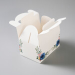 Výslužková krabice s rukojetí Blue 13x9x7cm