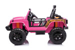 Mamido Elektrické autíčko Jeep 4Speed 24V | 4x200W růžové