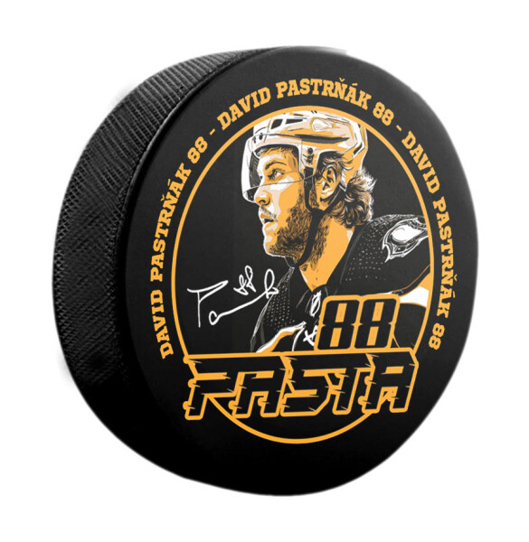 Puk David Pastrňák #88 PASTA 88 Exclusive Collection Boston Bruins NHL