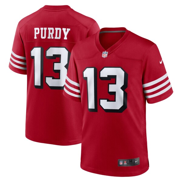 Nike Pánský dres San Francisco 49ers NFL Brock Purdy #13 Game Alternate Velikost: 2XL