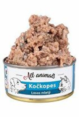 All Animals kočkopes Losos mletý 90g