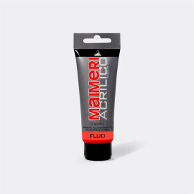 Akrylová barva Maimeri Acrilico 75 ml - FLUO červená