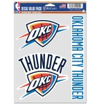 Samolepka Oklahoma City Thunder NBA Multi-Use Set (3 ks)% 1 ks