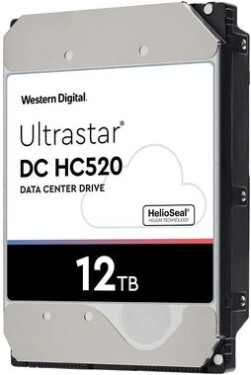 WD Ultrastar DC HC520 12TB HDD 3.5 SATA III 200 rpm 256MB cache pro 5y