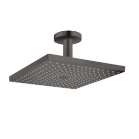 HANSGROHE - Raindance E Hlavová sprcha 300 Air, 1 proud, se stropním připojením, kartáčovaný černý chrom 26250340