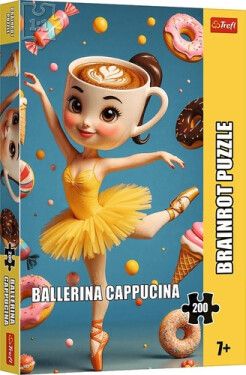Puzzle Brainrot: Ballerina Cappucina 200 dílků