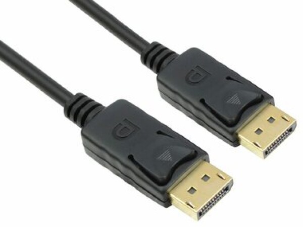 PremiumCord DisplayPort 2.0 propojovací kabel M-M zlacené konektory 0.5m (kport9-005)